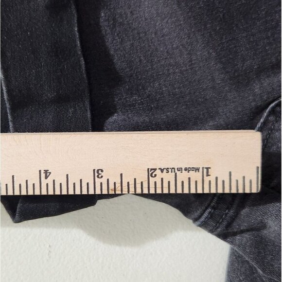 Dip Shorts Womens Size 10 Black Denim Cuffed - Picture 7 of 8